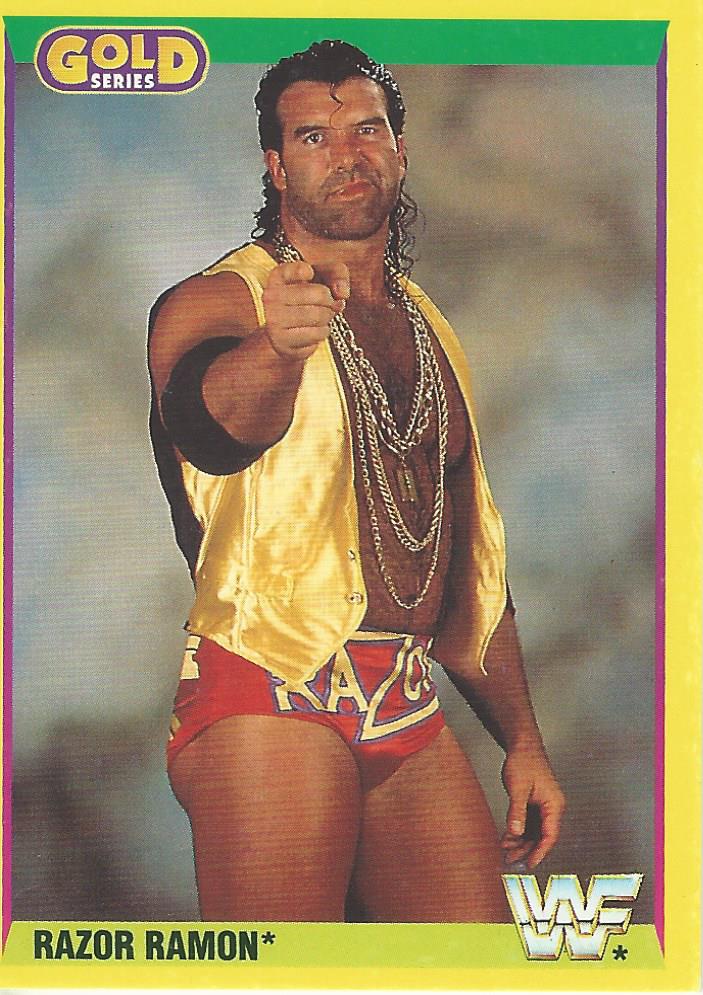 WWF Merlin Gold Series 2 1992 Trading Cards Razor Ramon No.71
