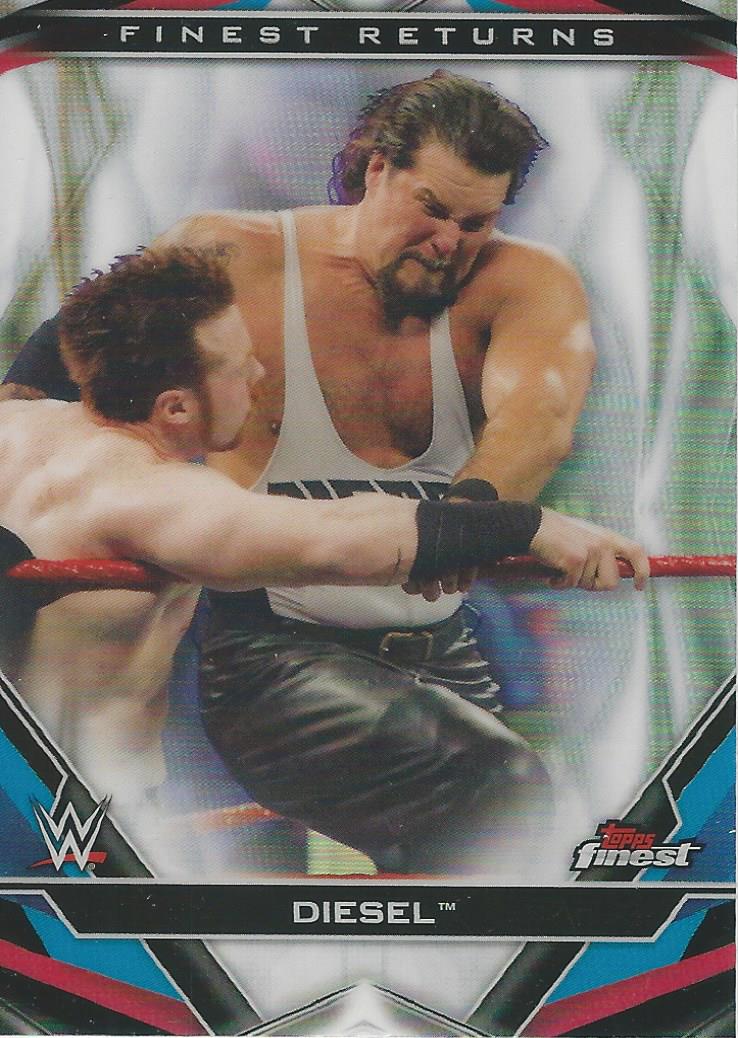 WWE Topps Finest 2020 Trading Cards Diesel R-3