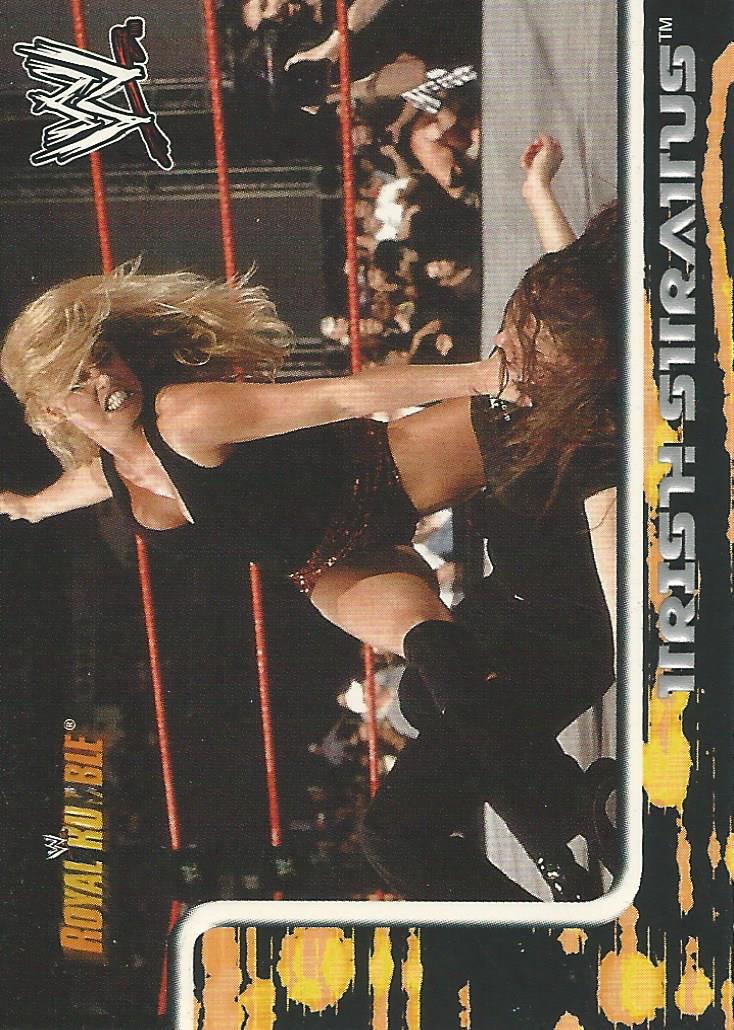 WWE Fleer Royal Rumble 2002 Trading Cards Trish Stratus No.70