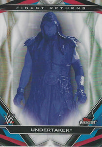WWE Topps Finest 2020 Trading Cards Undertaker R-6