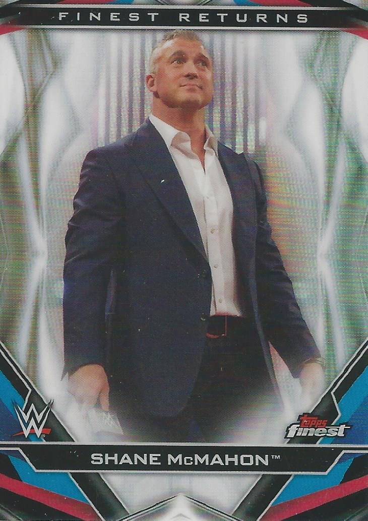 WWE Topps Finest 2020 Trading Cards Shane McMahon R-9