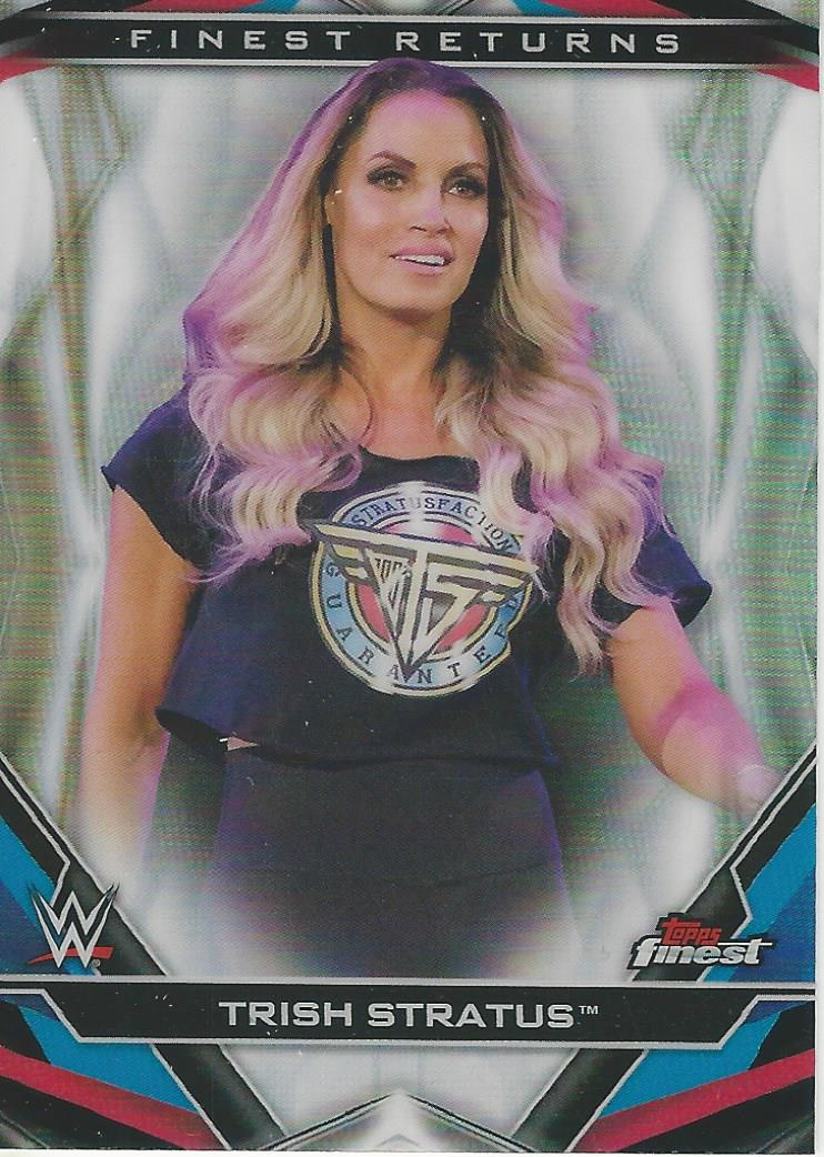 WWE Topps Finest 2020 Trading Cards Trish Stratus R-16