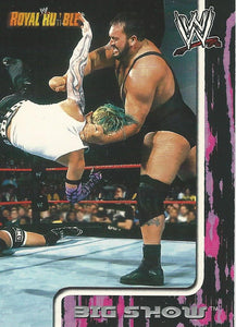 WWE Fleer Royal Rumble 2002 Trading Cards Big Show No.1