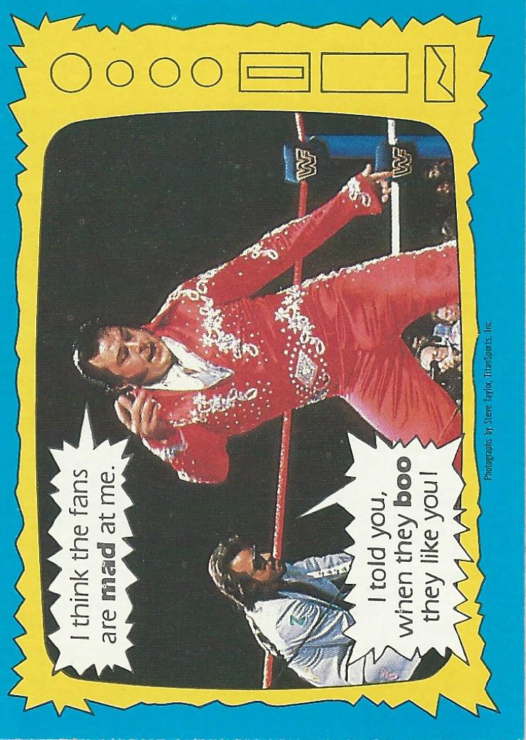 Topps WWF Wrestling Cards 1987 Honky Tonk Man No.72