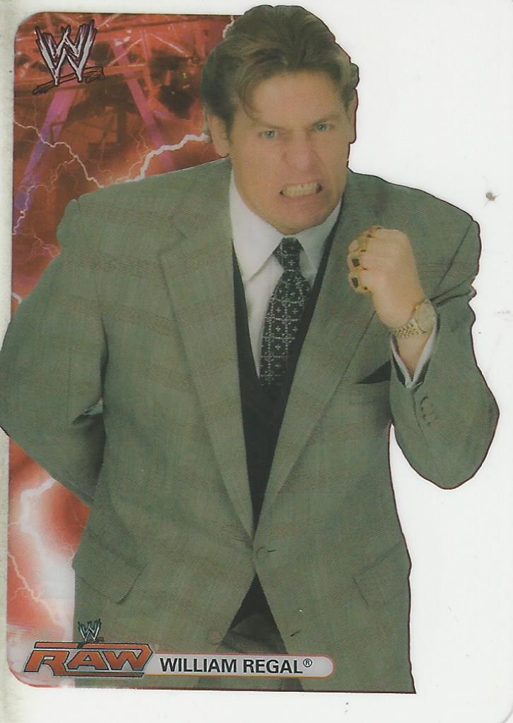 WWE Edibas Lamincards 2008 William Regal No.72