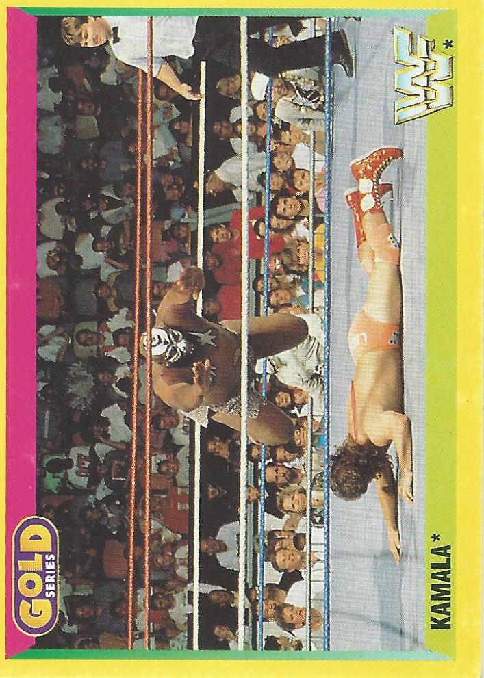 WWF Merlin Gold Series 2 1992 Trading Cards Kamala No.72