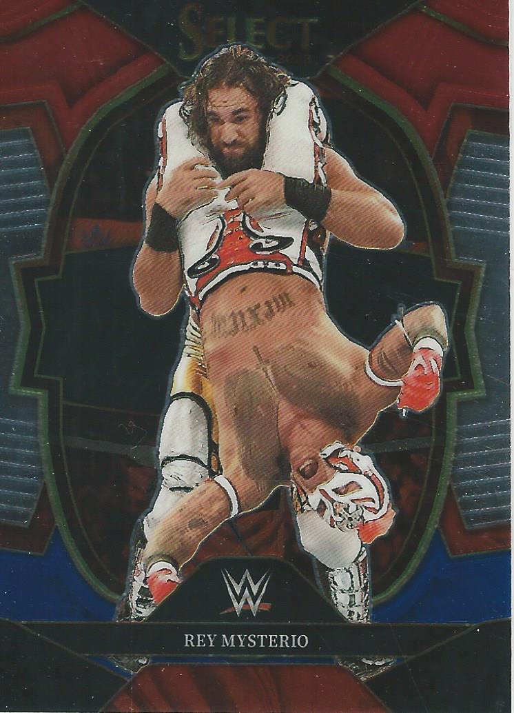 WWE Panini Select 2023 Trading Cards Red/Silver/Blue Rey Mysterio No.24