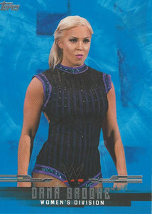 WWE Topps Undisputed 2017 Trading Cards Dana Brooke W7