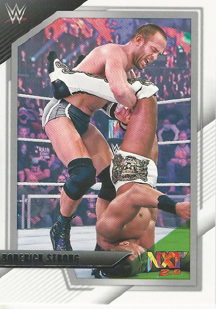 WWE Panini NXT 2022 Trading Cards Roderick Strong No.72