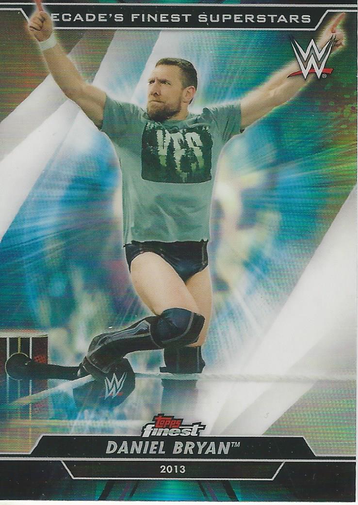 WWE Topps Finest 2020 Trading Cards Daniel Bryan S-3