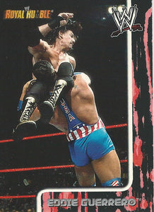 WWE Fleer Royal Rumble 2002 Trading Cards Eddie Guerrero No.9