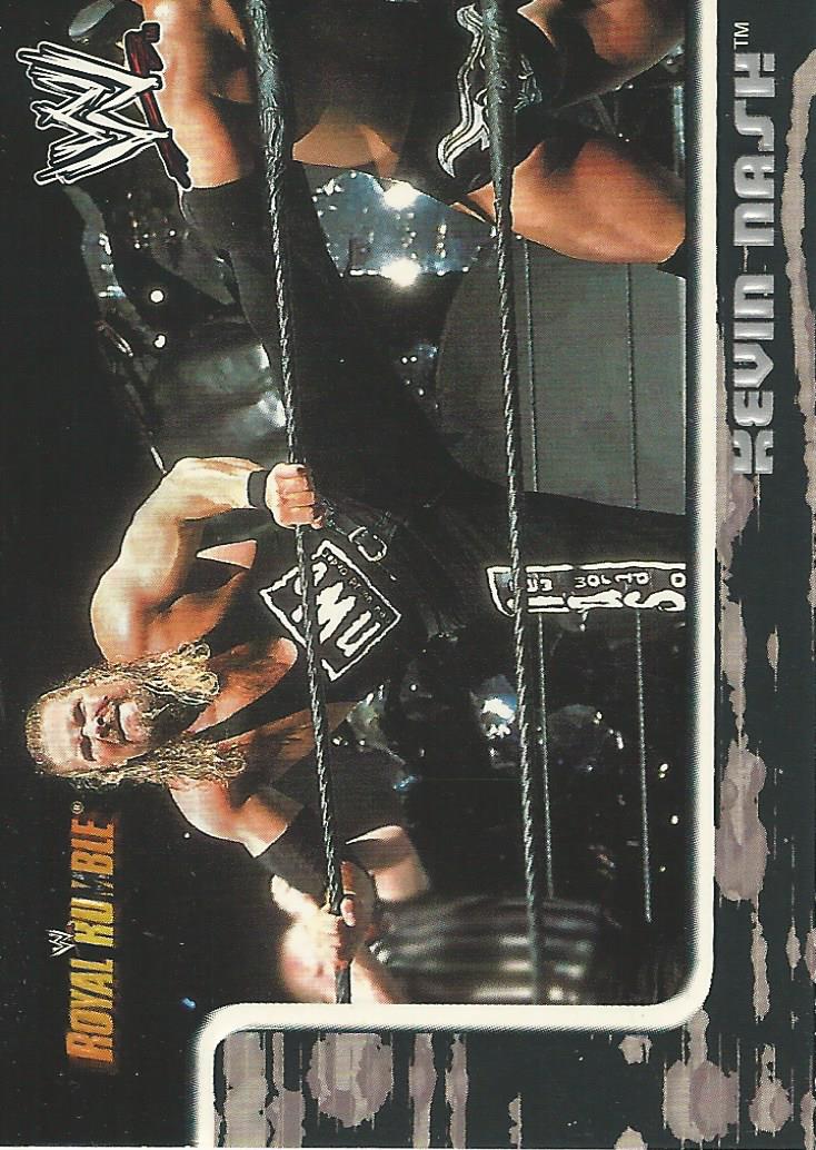 WWE Fleer Royal Rumble 2002 Trading Cards Kevin Nash No.16