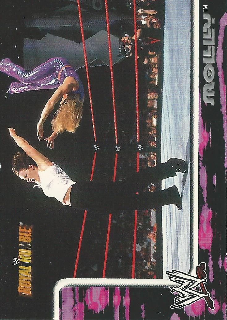 WWE Fleer Royal Rumble 2002 Trading Cards Molly Holly No.20