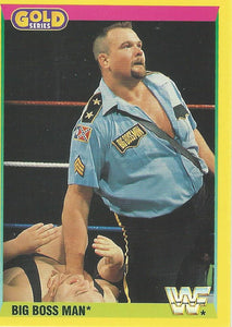 WWF Merlin Gold Series 2 1992 Trading Cards Big Boss Man No.73