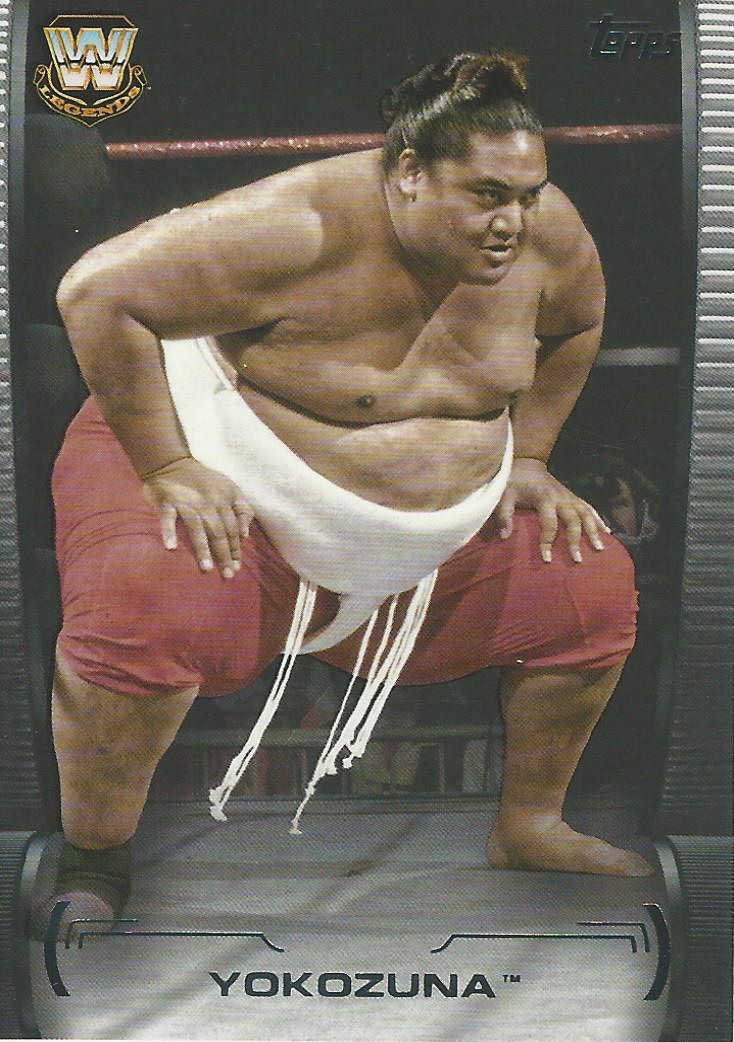 WWE Topps Undisputed 2021 Trading Cards Yokozuna No.73