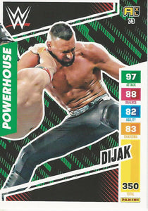 WWE Panini XL Adrenalyn 2024 Trading Cards Dijak No.73