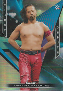WWE Topps Finest 2020 Trading Cards Shinsuke Nakamura D-8