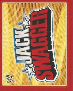 WWE Topps Icons 2013 Sticker Collection Jack Swagger No.74