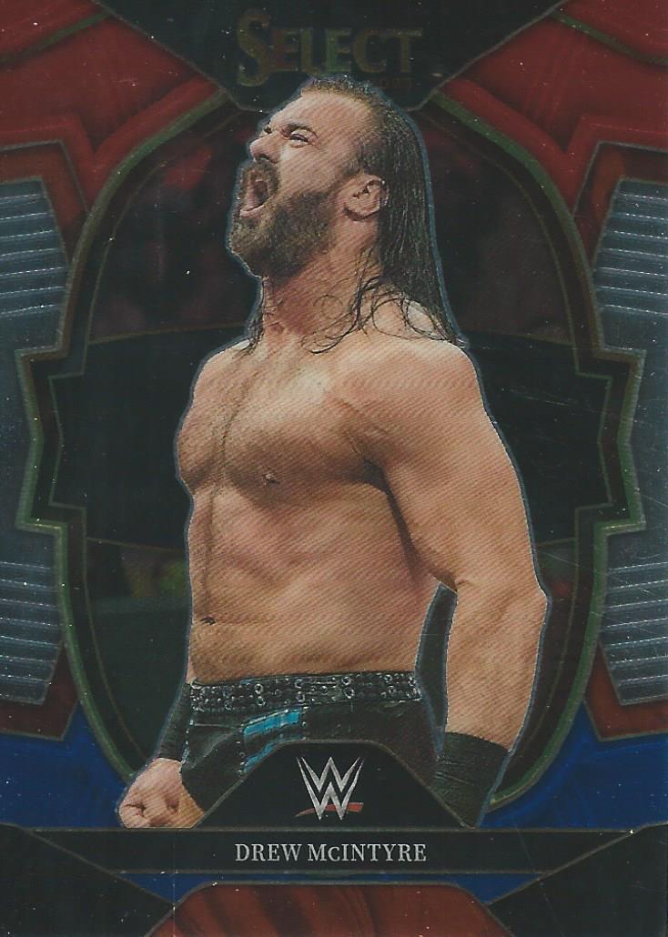 WWE Panini Select 2023 Trading Cards Red/Silver/Blue Drew McIntyre No.32