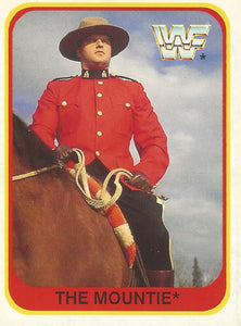 WWF Merlin 1991 Trading Cards The Mountie No.74