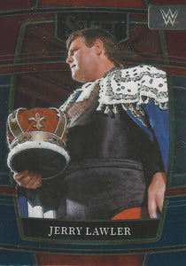 WWE Panini Select 2022 Trading Cards Red/Silver/Blue Jerry Lawler No.21