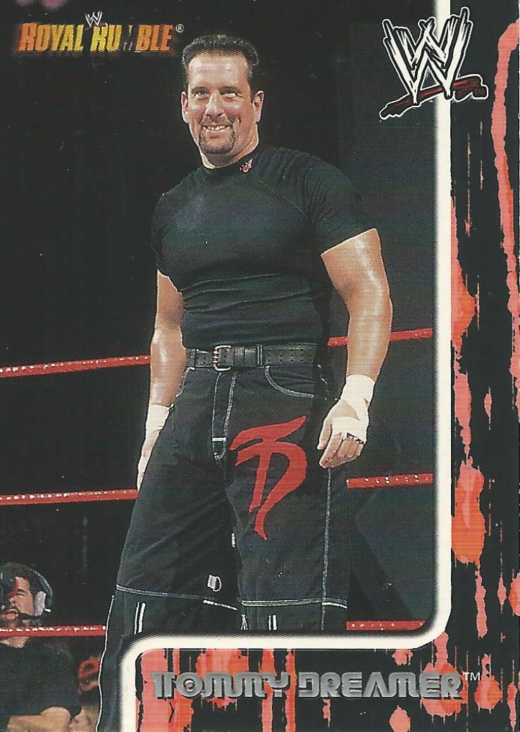 WWE Fleer Royal Rumble 2002 Trading Cards Tommy Dreamer No.75