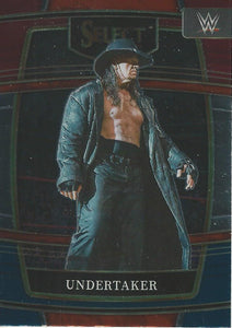 WWE Panini Select 2022 Trading Cards Red/Silver/Blue Undertaker No.30