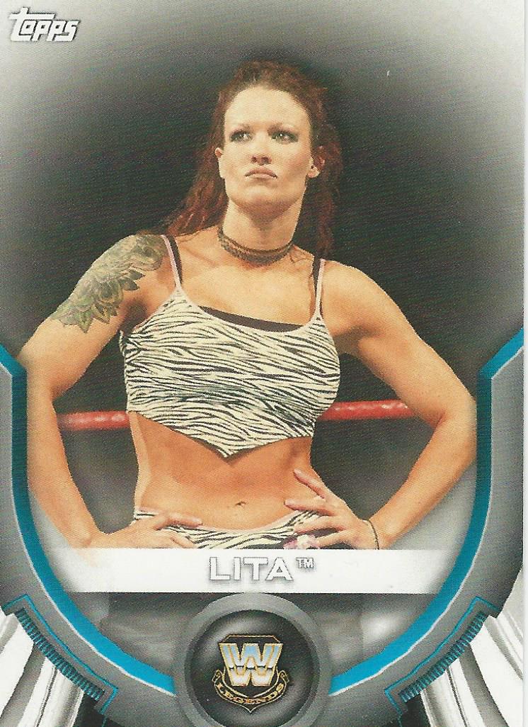 WWE Topps Women Division 2020 Trading Cards Lita RC-29