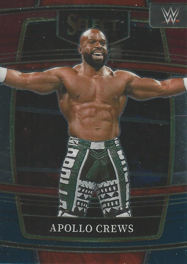 WWE Panini Select 2022 Trading Cards Red/Silver/Blue Apollo Crews No.43