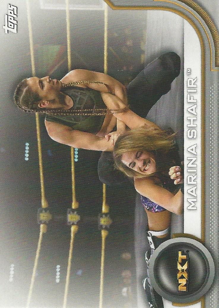 WWE Topps Women Division 2020 Trading Cards Marina Shafir RC-31