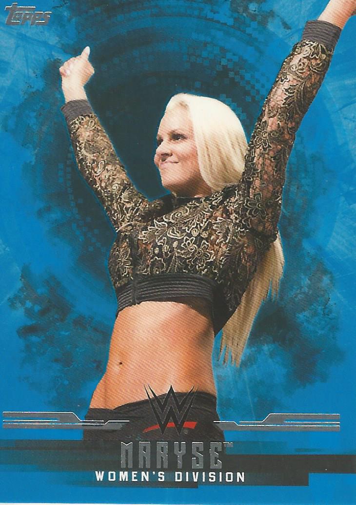 WWE Topps Undisputed 2017 Trading Cards Maryse W10