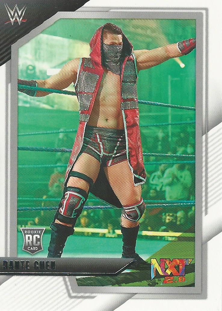 WWE Panini NXT 2022 Trading Cards Dante Chen No.75