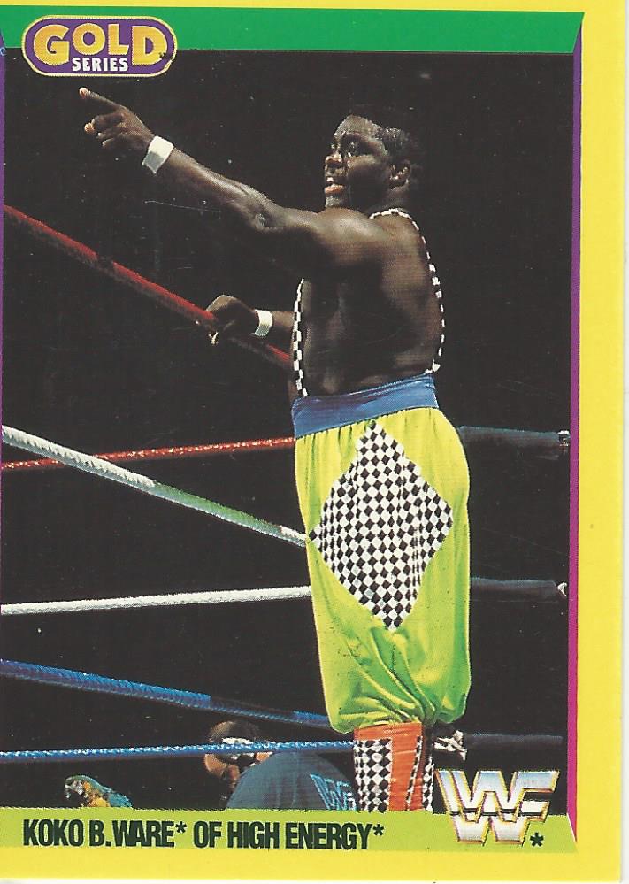 WWF Merlin Gold Series 2 1992 Trading Cards Koko B Ware No.75