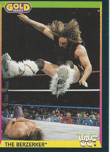 WWF Merlin Gold Series 1 1992 Trading Cards Berzerker No.75