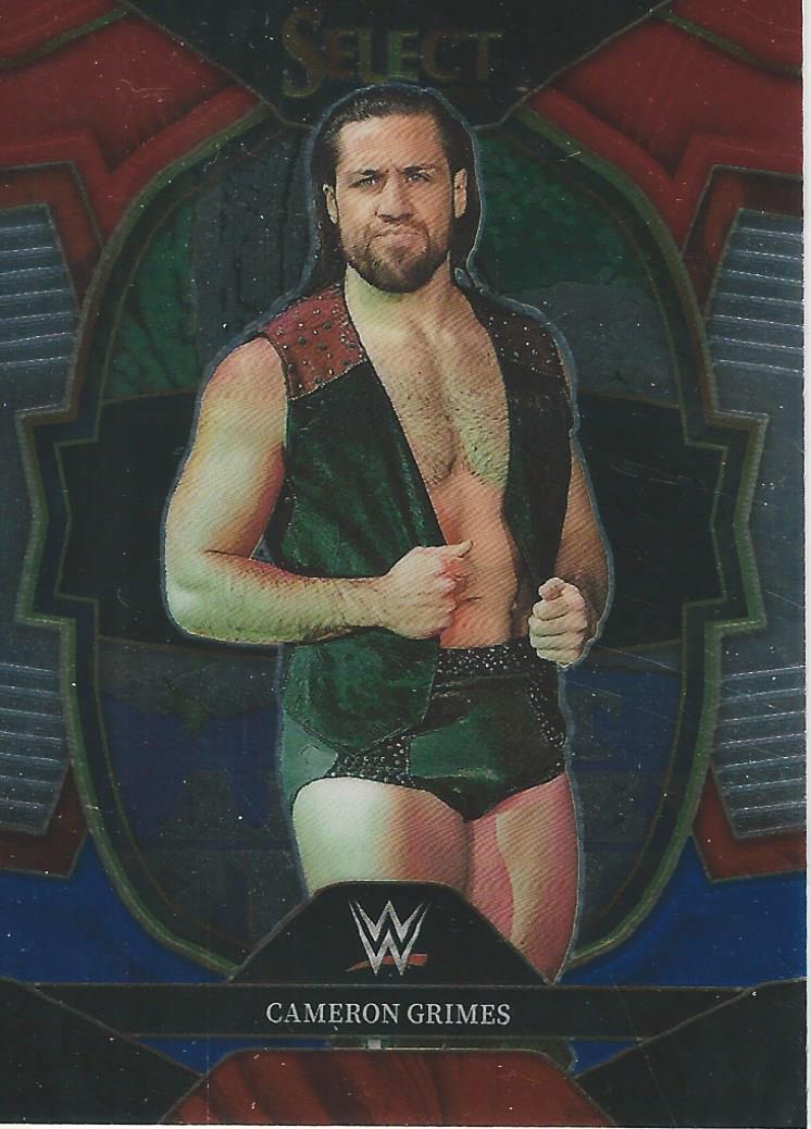 WWE Panini Select 2023 Trading Cards Red/Silver/Blue Cameron Grimes No.33