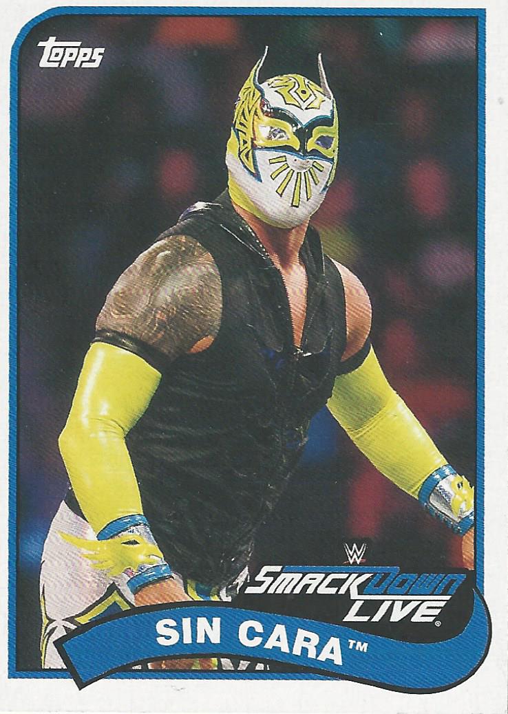 WWE Topps Heritage 2018 Trading Cards Sin Cara No.75