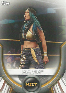 WWE Topps Women Division 2020 Trading Cards Mia Yim RC-33