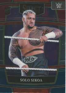 WWE Panini Select 2022 Trading Cards Red/Silver/Blue Solo Sikoa No.58