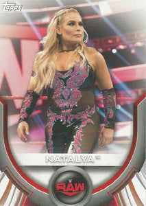 WWE Topps Women Division 2020 Trading Cards Natalya RC-36