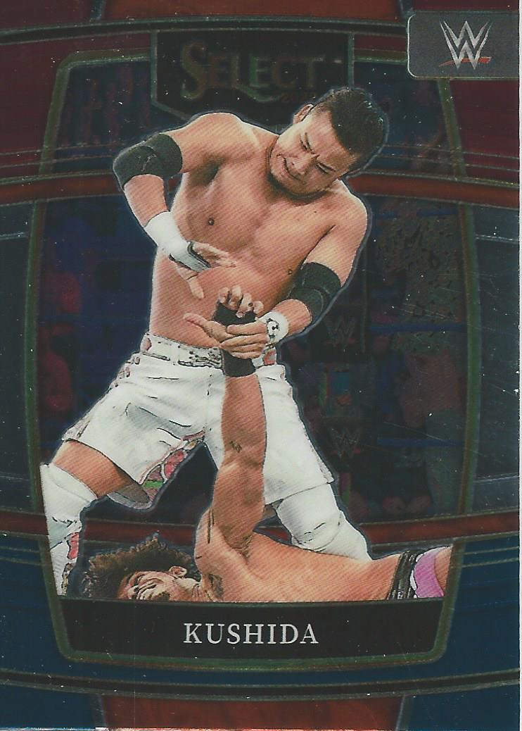 WWE Panini Select 2022 Trading Cards Red/Silver/Blue Kushida No.62