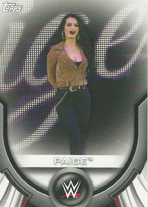 WWE Topps Women Division 2020 Trading Cards Paige RC-39