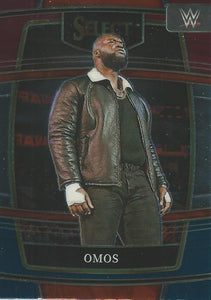 WWE Panini Select 2022 Trading Cards Red/Silver/Blue Omos No.74