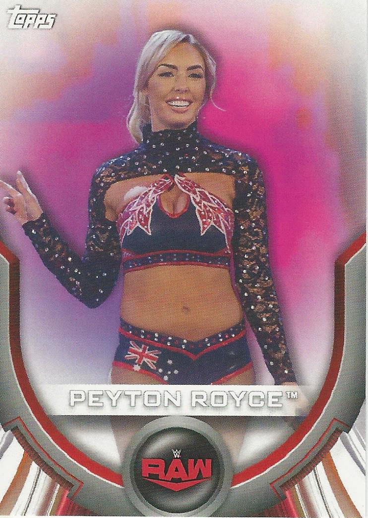 WWE Topps Women Division 2020 Trading Cards Peyton Royce RC-40