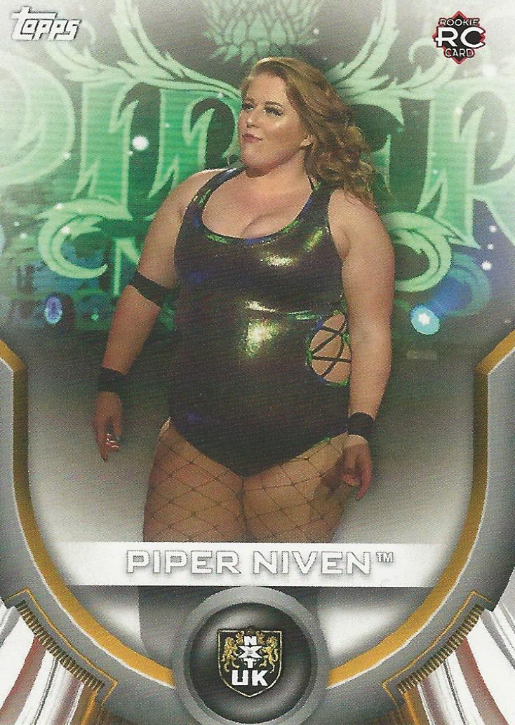 WWE Topps Women Division 2020 Trading Cards Piper Niven RC-41