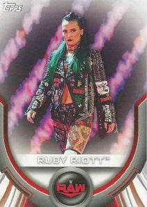 WWE Topps Women Division 2020 Trading Cards Ruby Riott RC-45