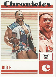 WWE Panini Chronicles 2023 Trading Cards Big E No.76