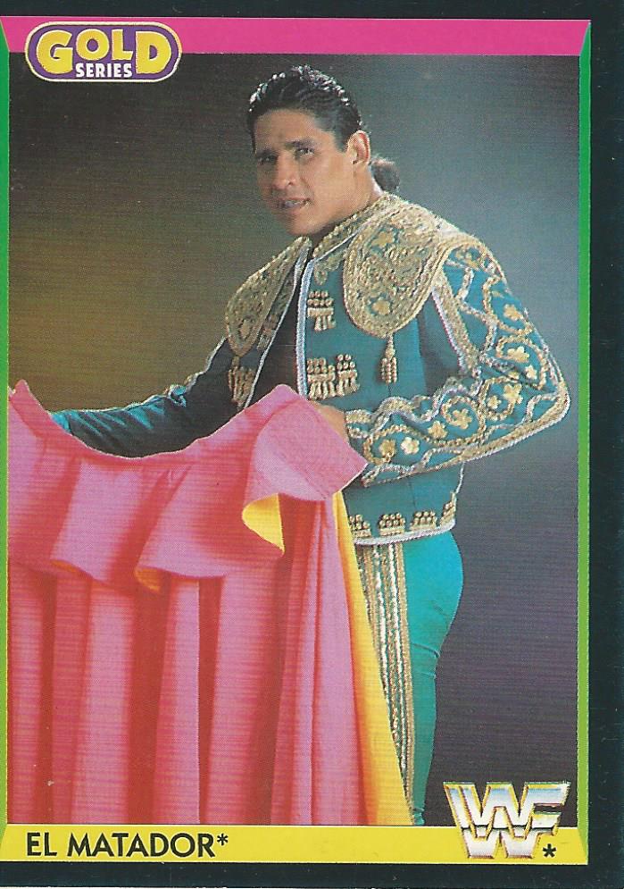 WWF Merlin Gold Series 1 1992 Trading Cards El Matador No.76