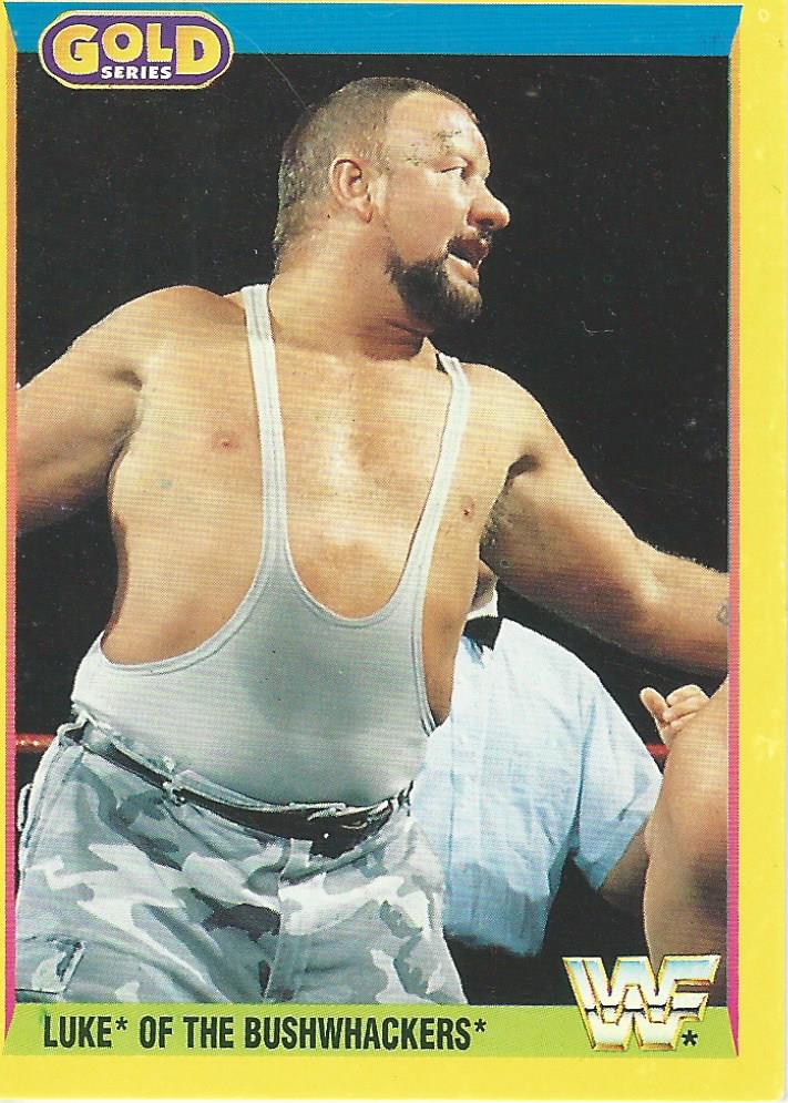 WWF Merlin Gold Series 2 1992 Trading Cards Bushwhackers No.76