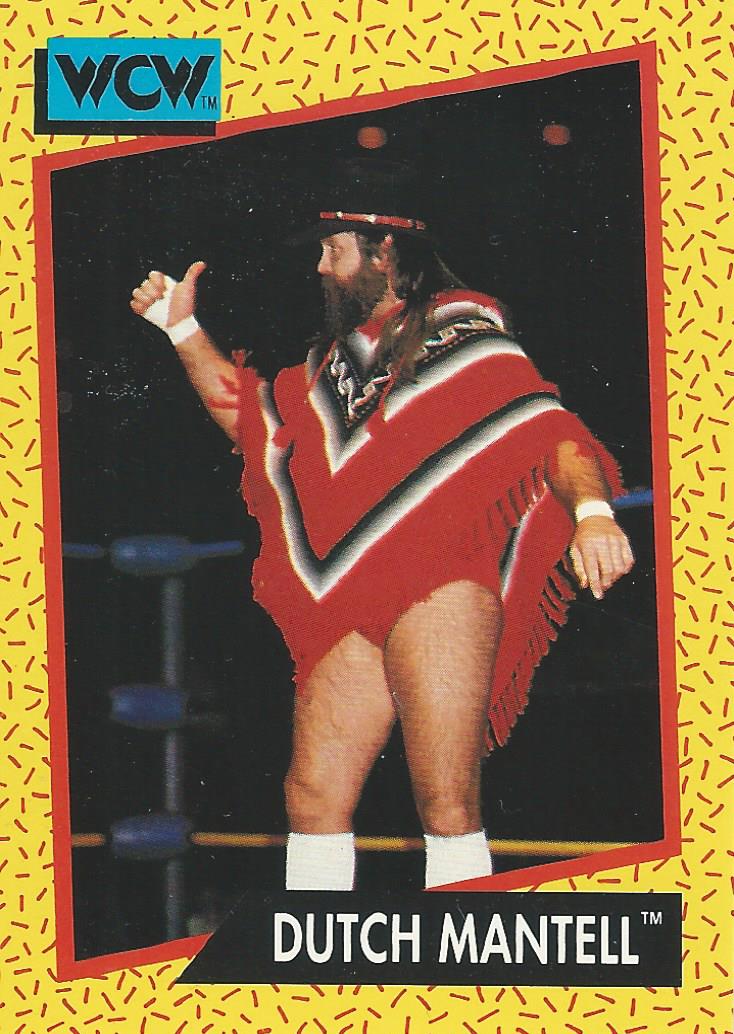 WCW Impel 1991 Trading Cards Dutch Mantell No.76