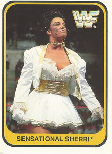 WWF Merlin 1991 Trading Cards Sherri No.76